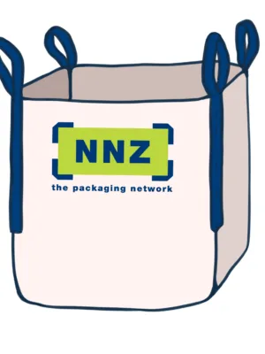 Lielmaiss (BIG BAGS) 90 x 90 x 120 cm, atvērts